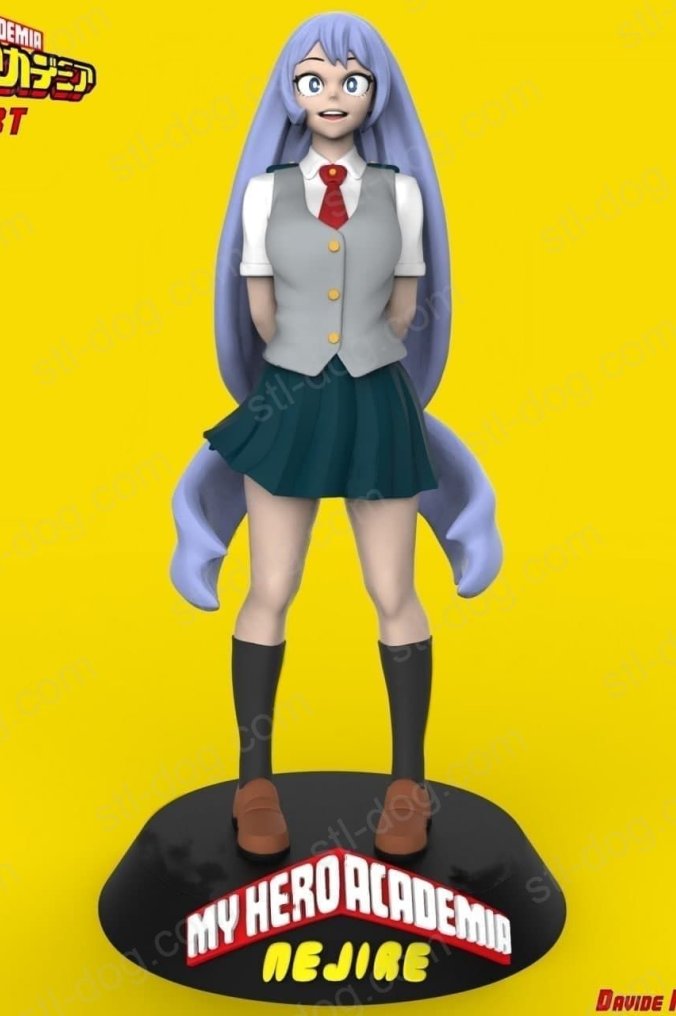 我的英雄学院 Nejire 波动螺卷  3D打印图纸